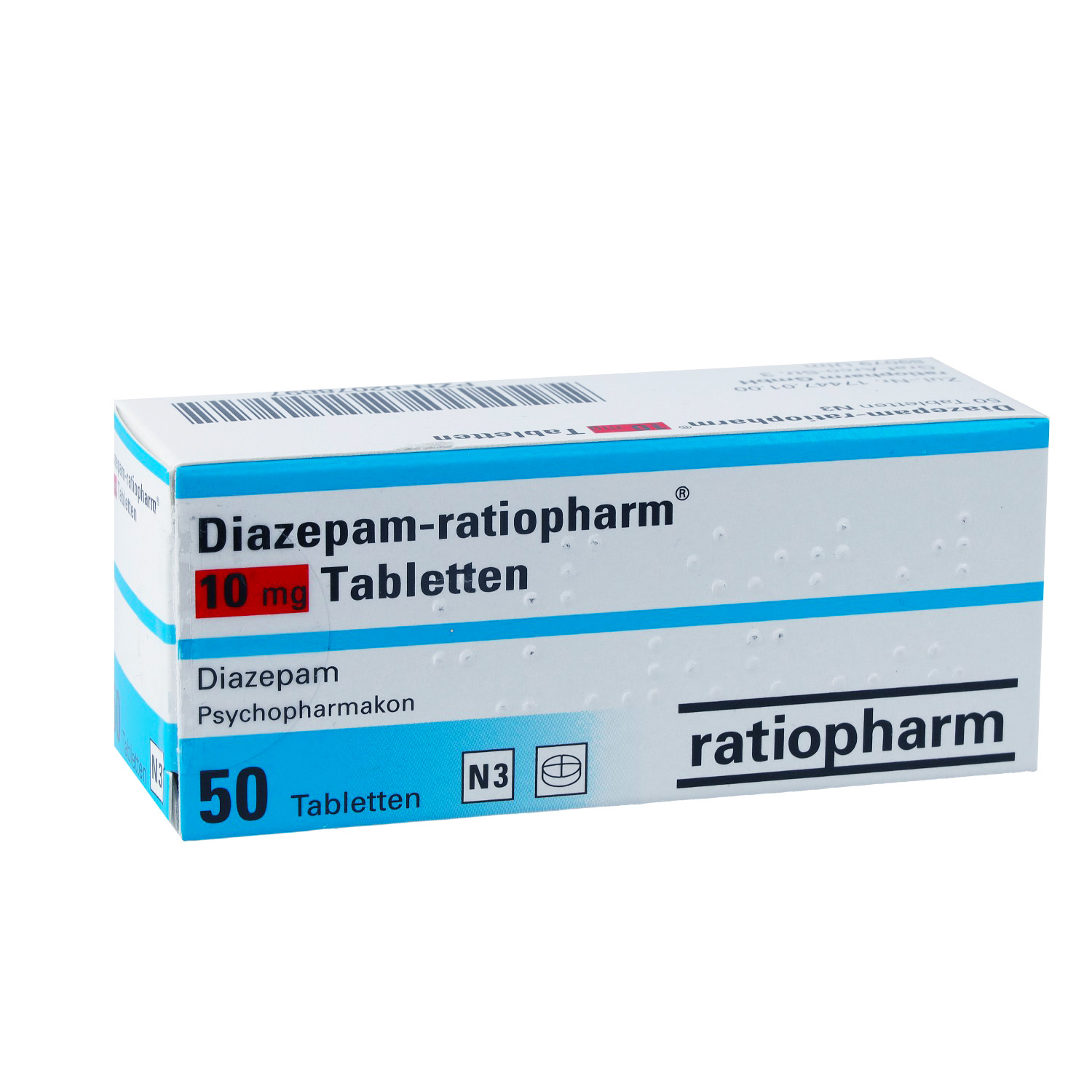 DIAZEPAM-ratiopharm 10 mg Tabletten
