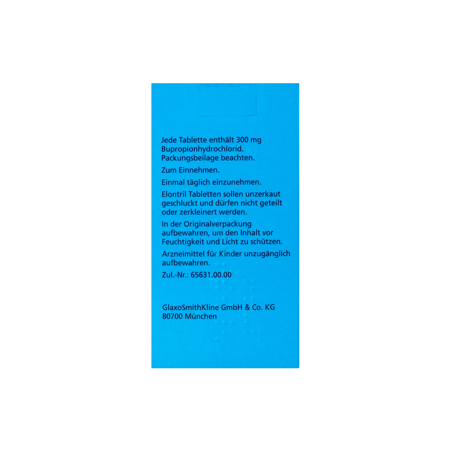 ELONTRIL 300 mg Tabletten m.veränd.Wirkst.-Frs.