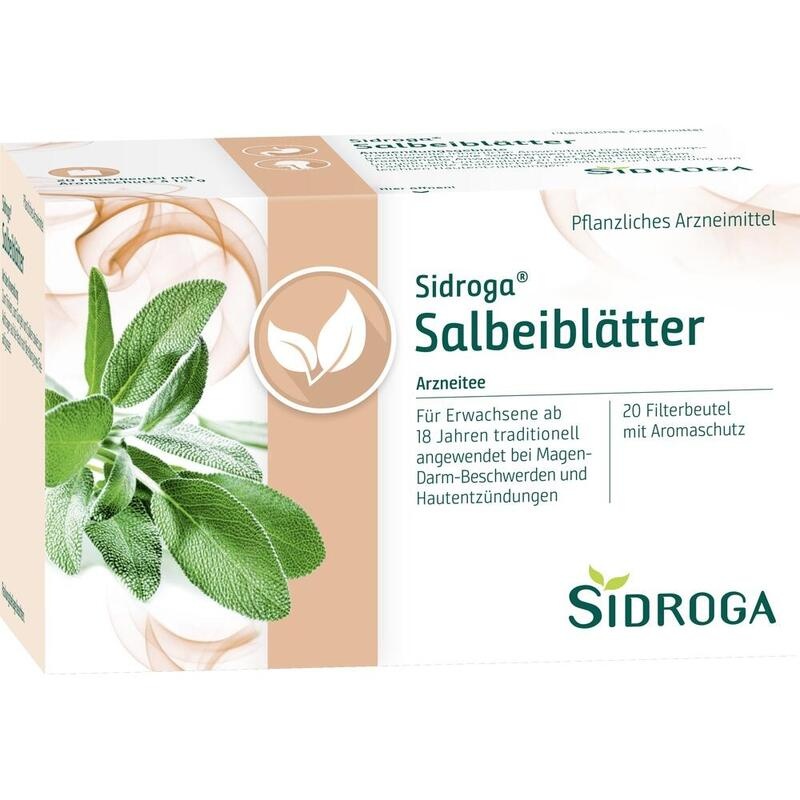 SIDROGA Salbeiblätter Tee Filterbeutel
