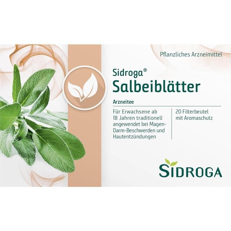 SIDROGA Salbeiblätter Tee Filterbeutel