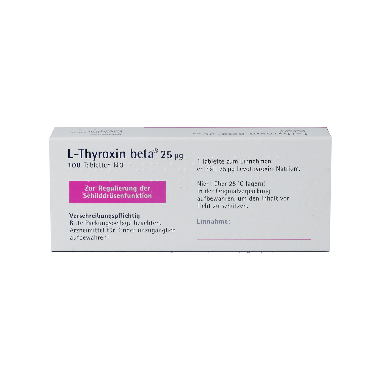 L-THYROXIN beta 25 μg Tabletten