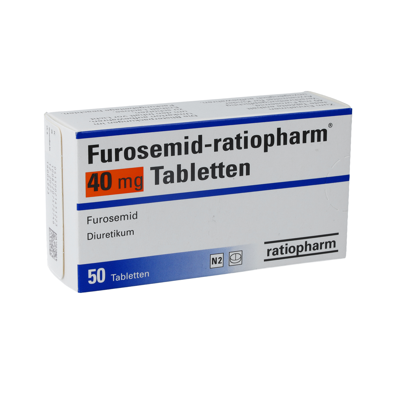 FUROSEMID-ratiopharm 40 mg Tabletten