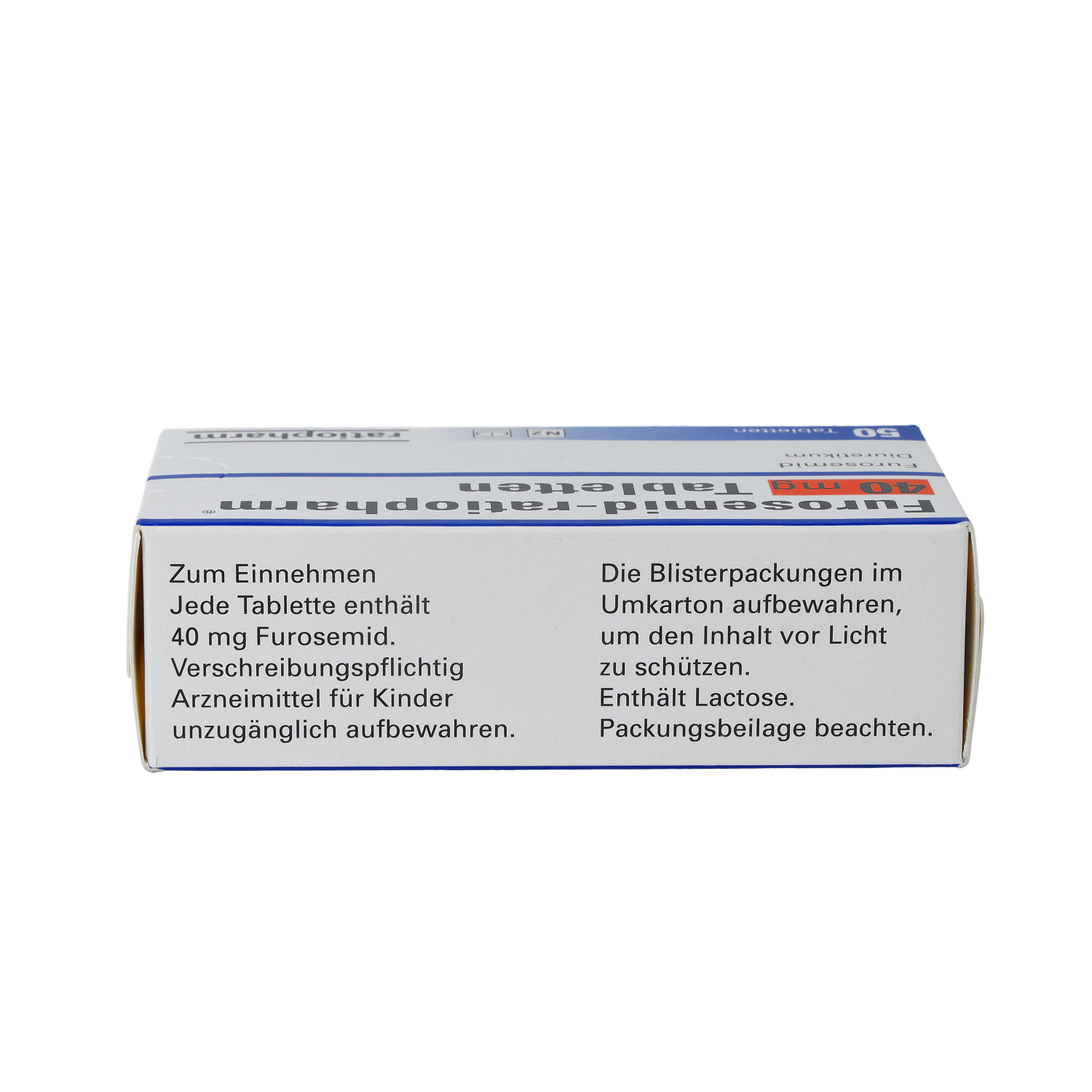 FUROSEMID-ratiopharm 40 mg Tabletten