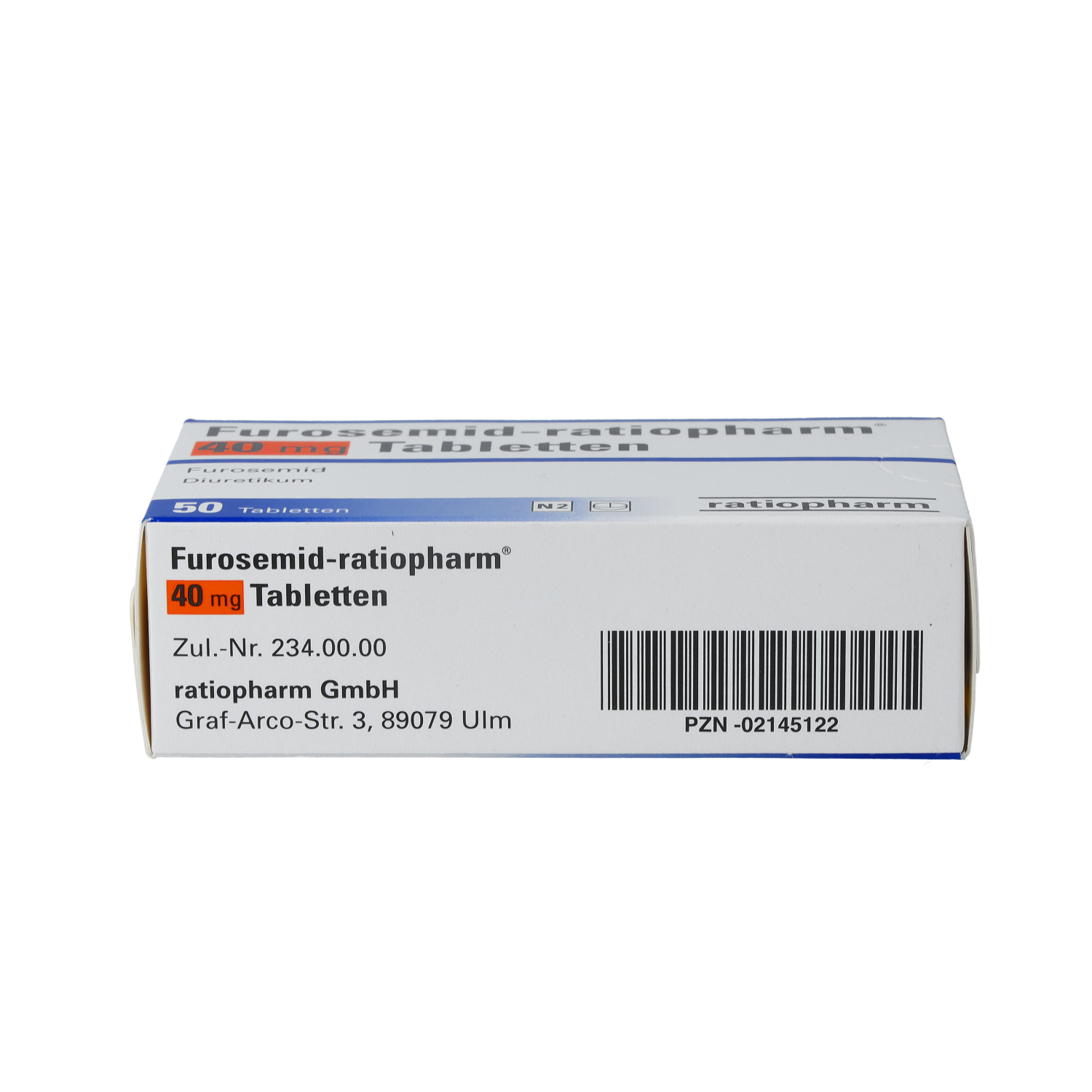 FUROSEMID-ratiopharm 40 mg Tabletten