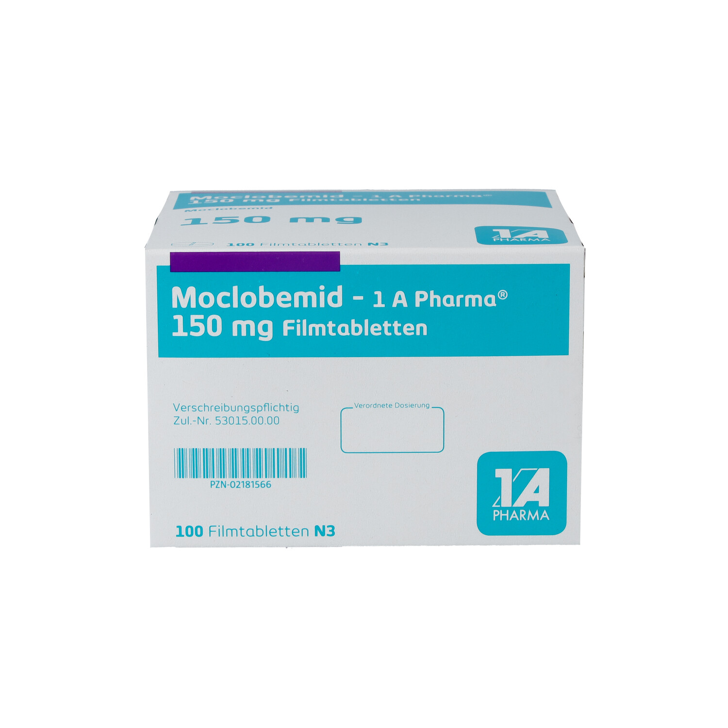 MOCLOBEMID 150 mg-1A Pharma Filmtabletten