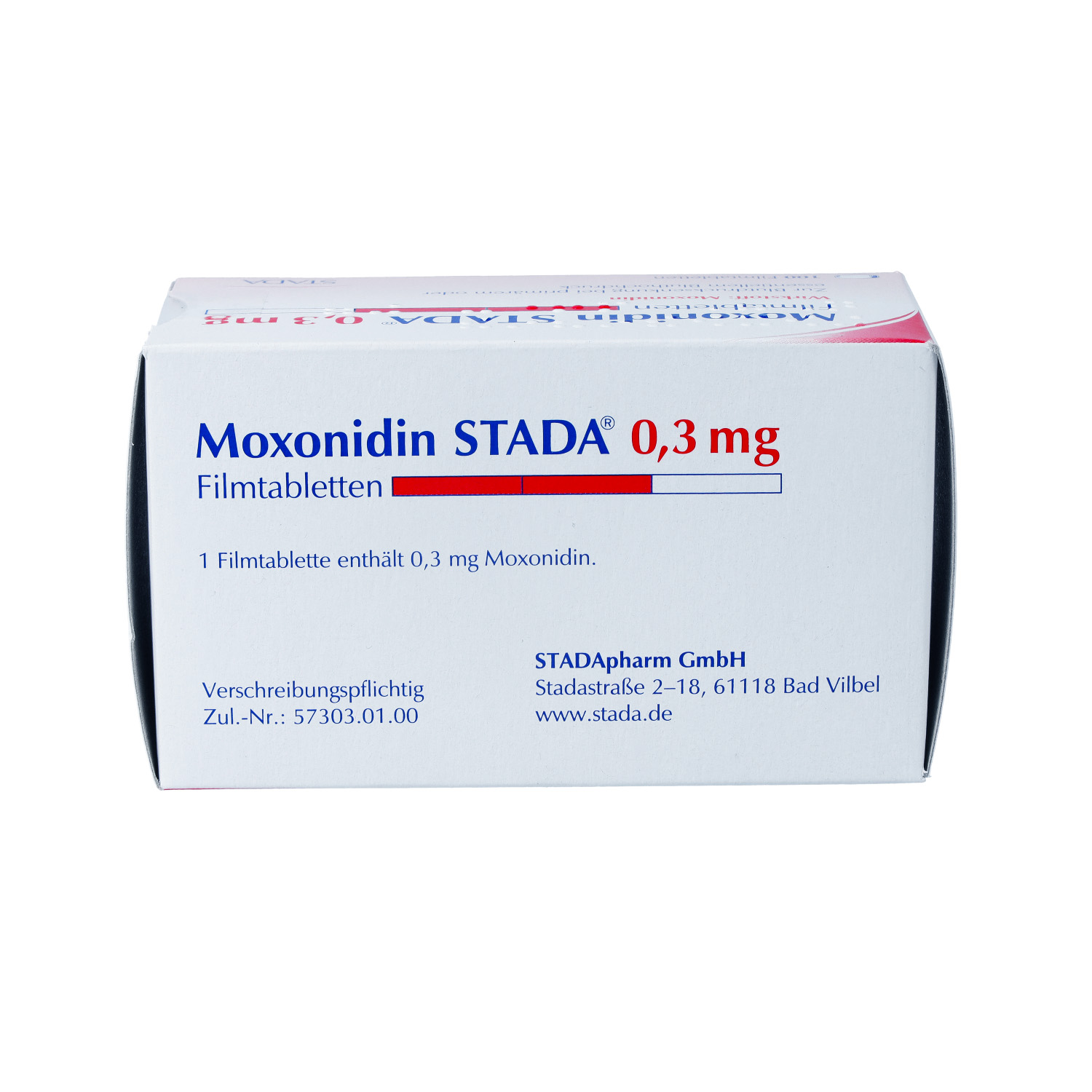 MOXONIDIN STADA 0,3 mg Filmtabletten