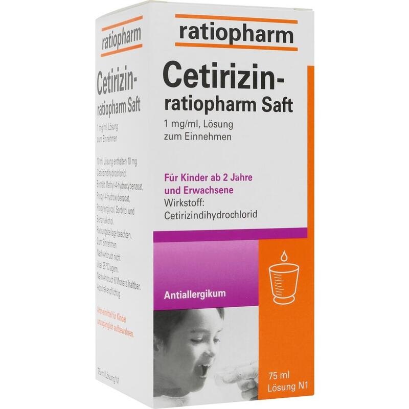CETIRIZIN-ratiopharm Saft