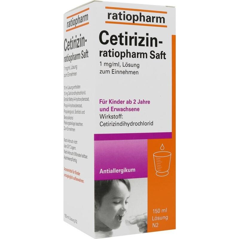 CETIRIZIN-ratiopharm Saft