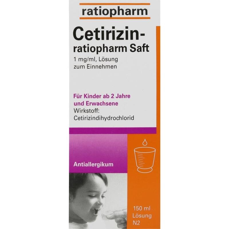 CETIRIZIN-ratiopharm Saft