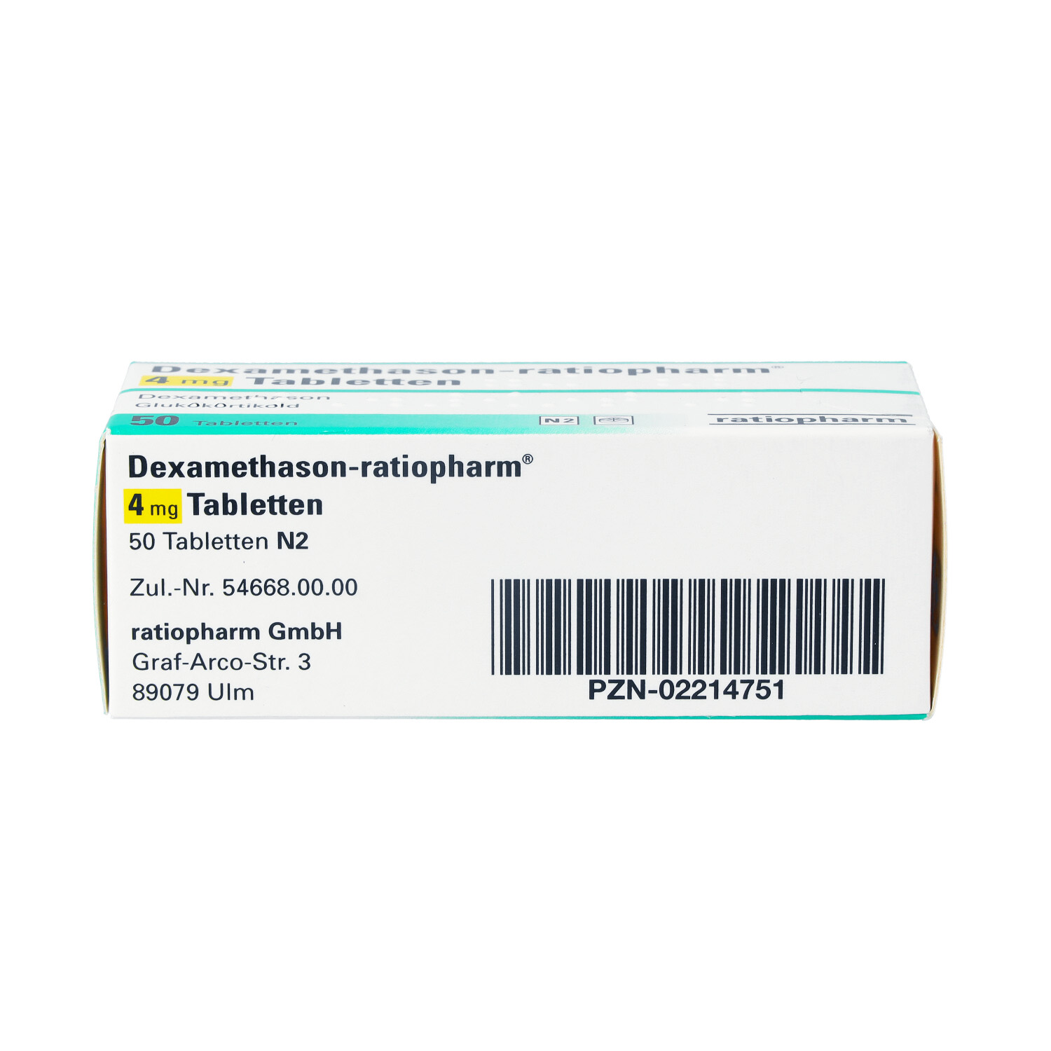 DEXAMETHASON-ratiopharm 4 mg Tabletten