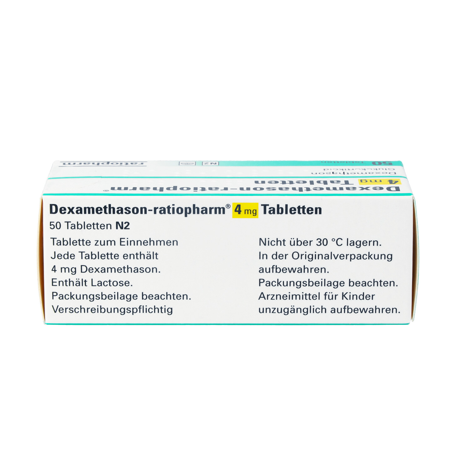 DEXAMETHASON-ratiopharm 4 mg Tabletten