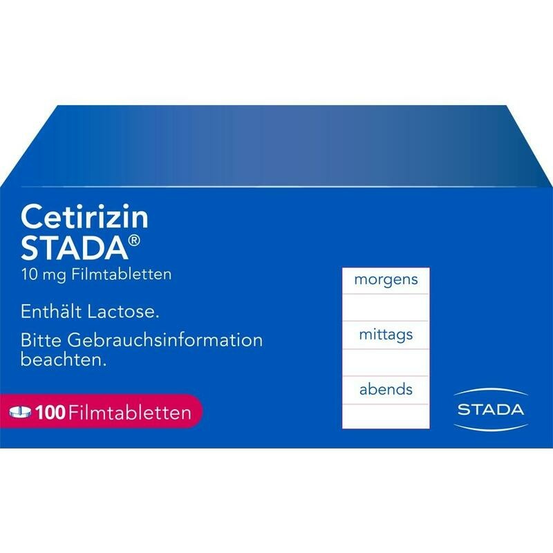 CETIRIZIN STADA 10 mg Filmtabletten