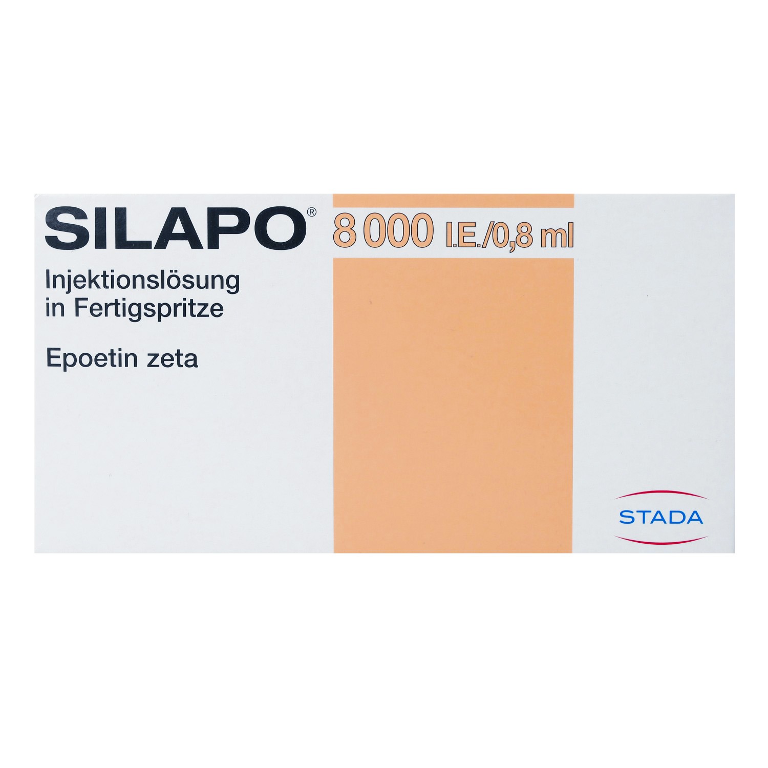 SILAPO 8.000 I.E./0,8 ml Inj.-Lösung Fertigspr.