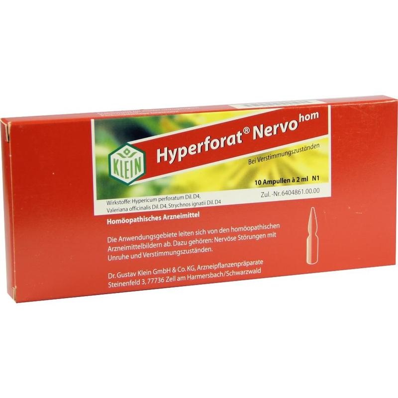 HYPERFORAT Nervohom Injektionslösung