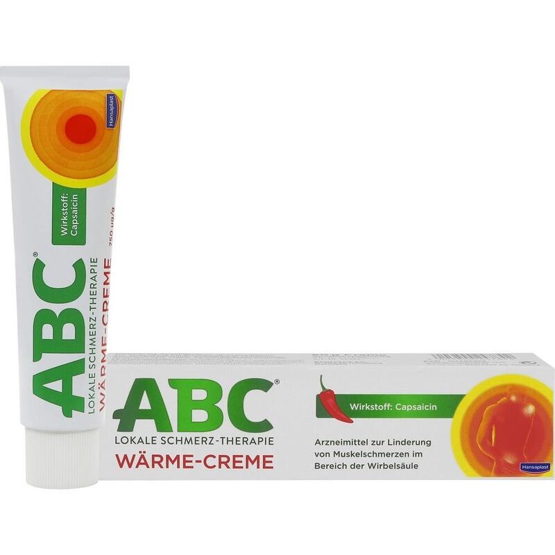 ABC Wärme-Creme Capsicum Hansaplast med