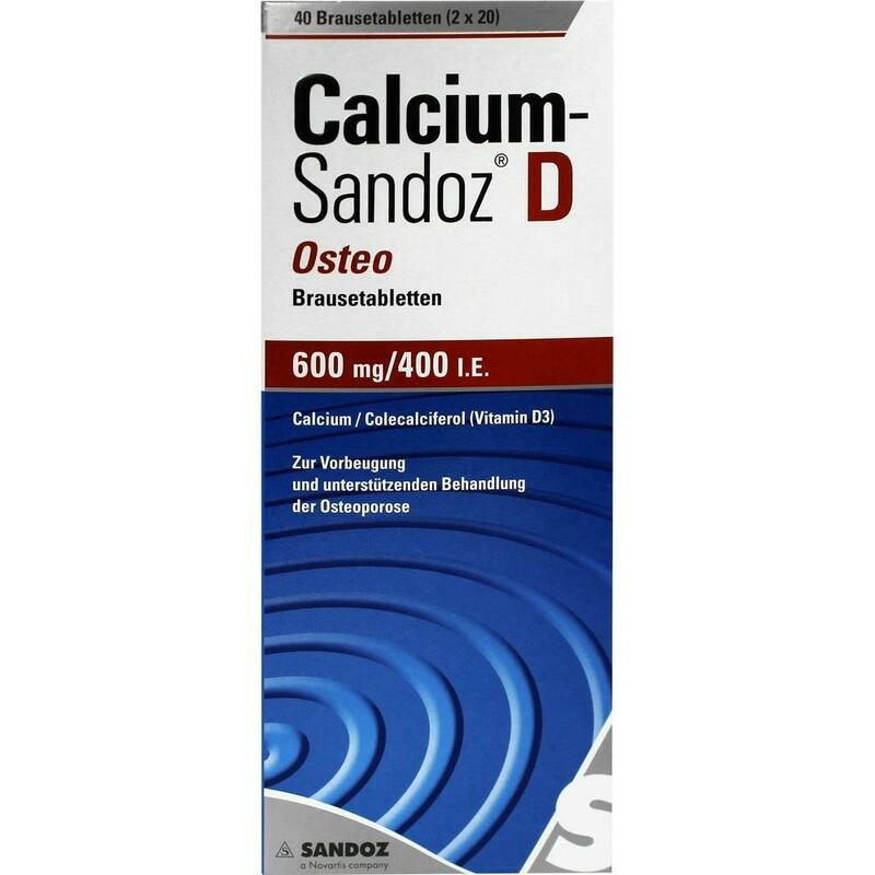 CALCIUM SANDOZ D Osteo Brausetabletten