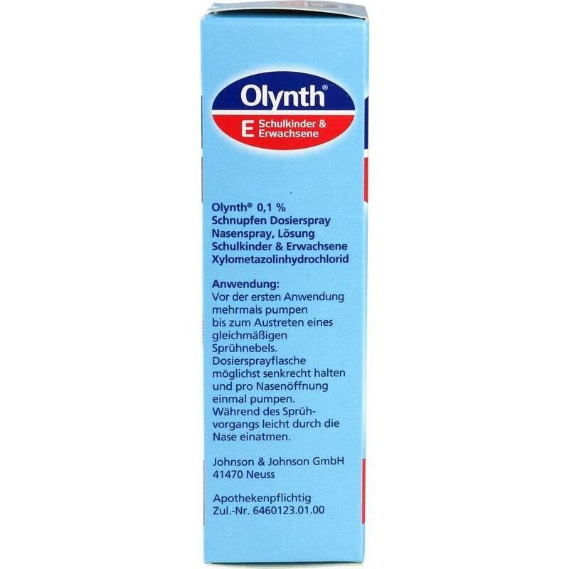 OLYNTH 0,1% für Erwachsene Nasendosierspray