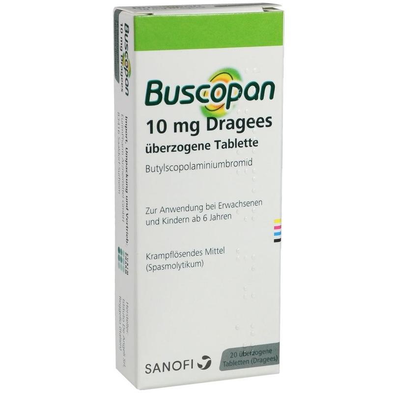 BUSCOPAN 10 mg Dragees