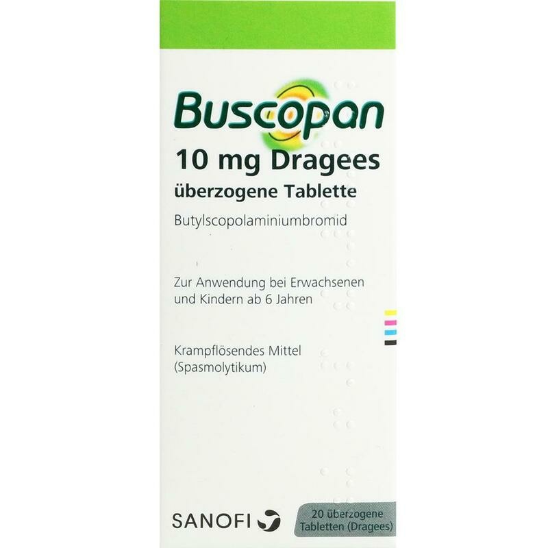 BUSCOPAN 10 mg Dragees