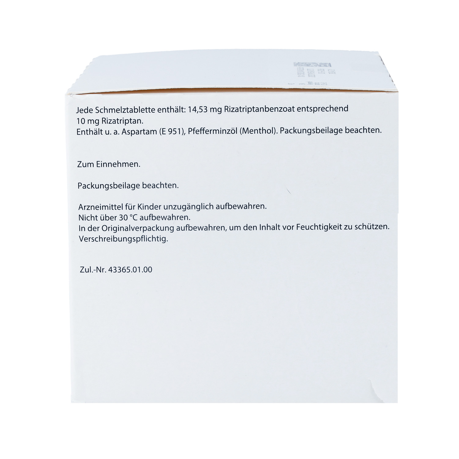 MAXALT lingua 10 mg Schmelztabletten