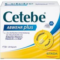 CETEBE ABWEHR plus Vitamin C+Vitamin D3+Zink Kaps.