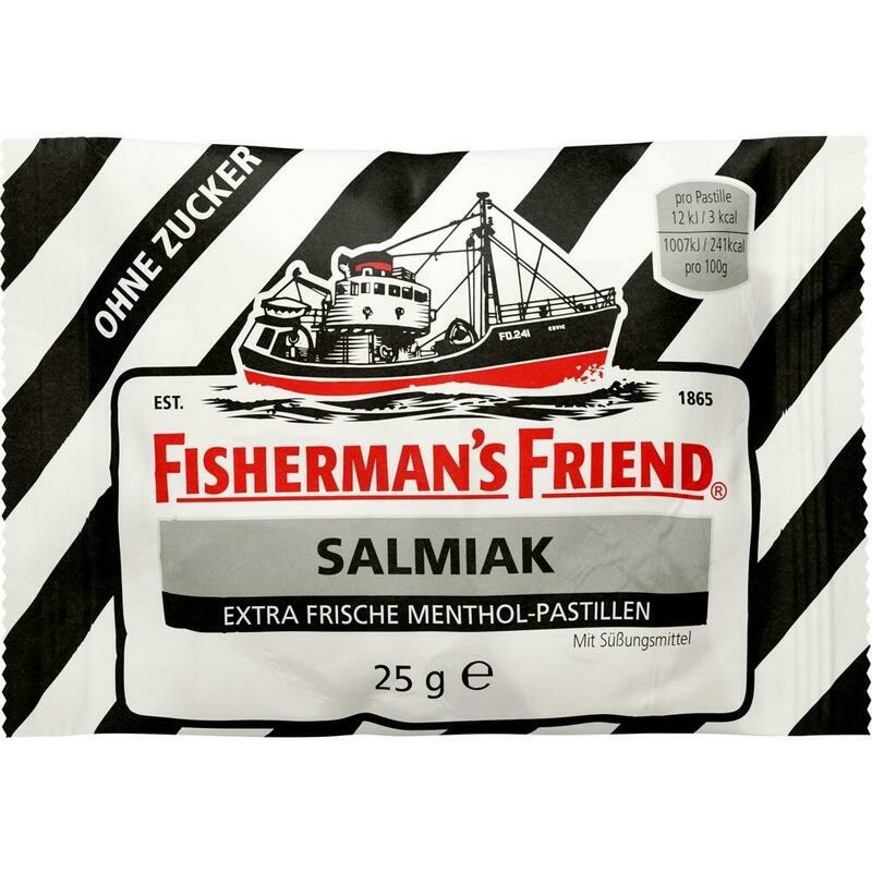 FISHERMANS FRIEND Salmiak ohne Zucker Pastillen