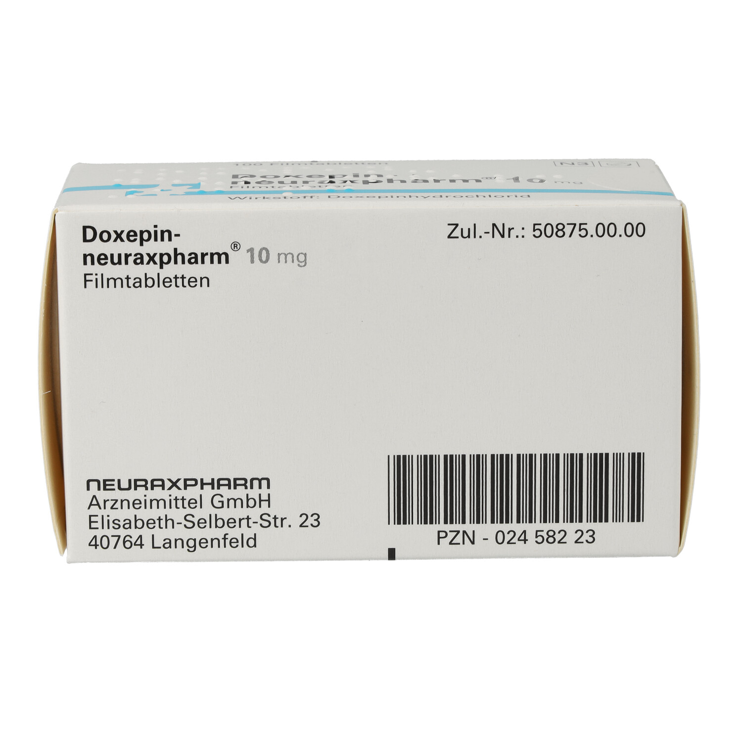 DOXEPIN-neuraxpharm 10 mg Filmtabletten