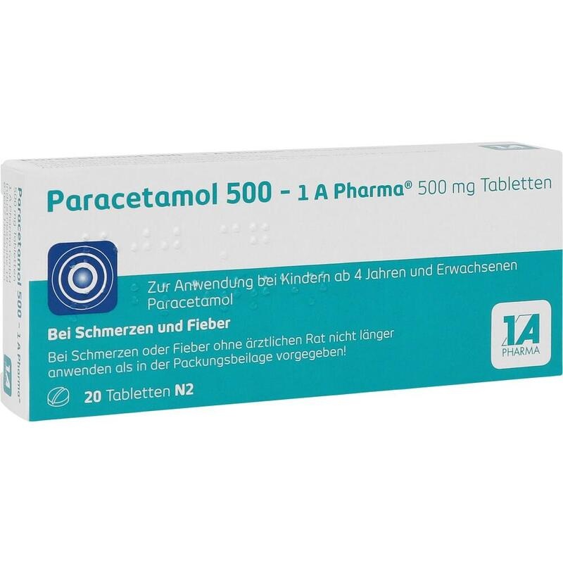 PARACETAMOL 500-1A Pharma Tabletten