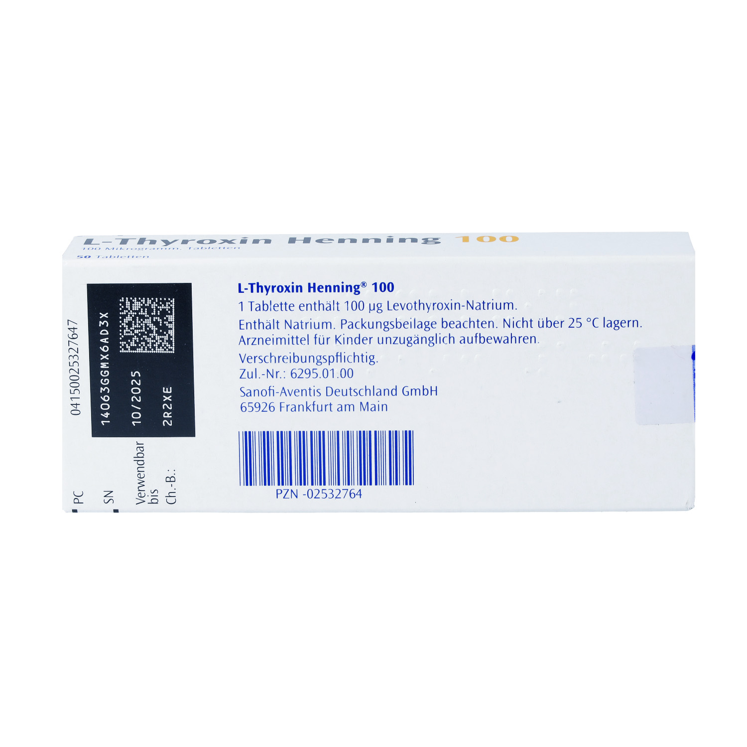 L-THYROXIN 100 Henning Tabletten