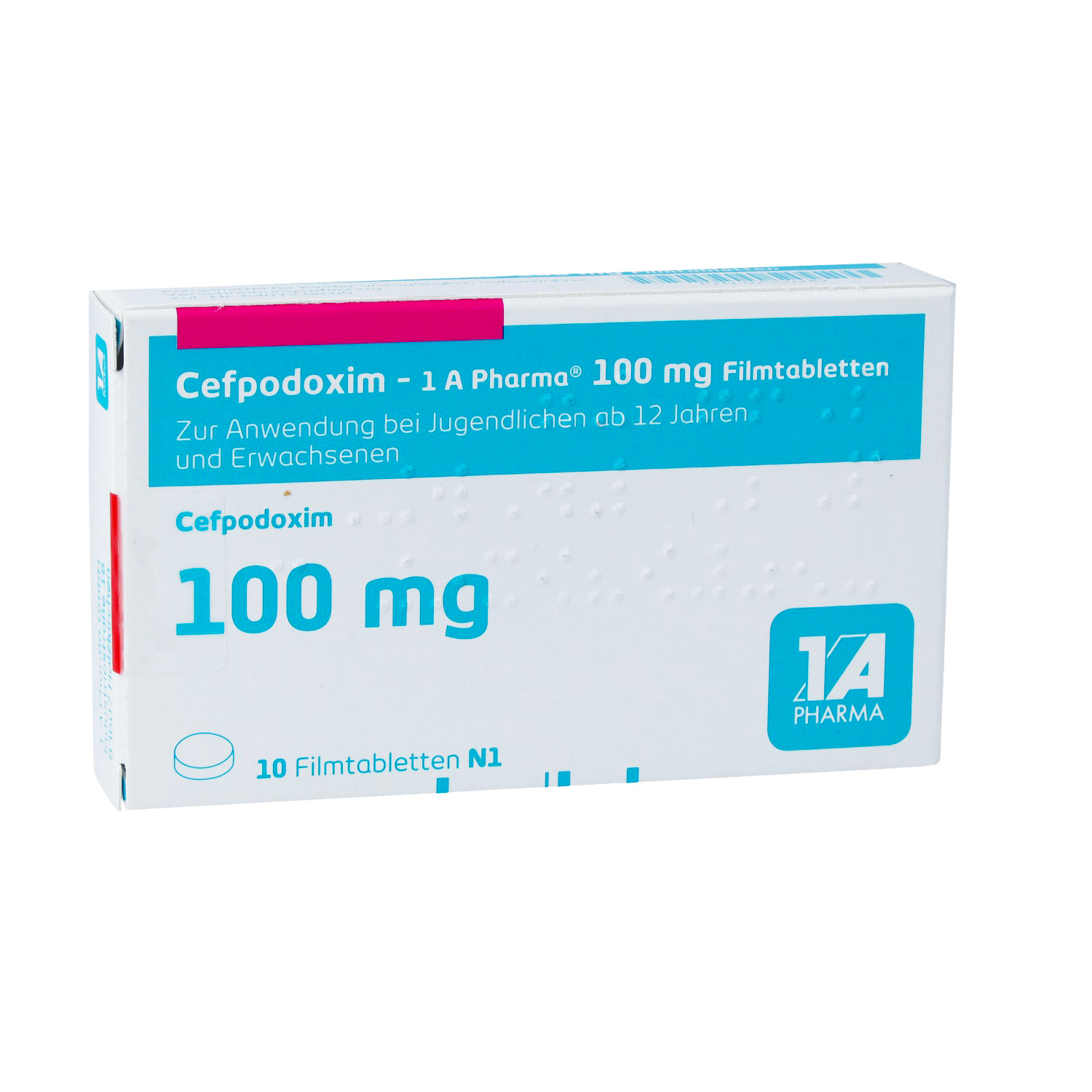 CEFPODOXIM-1A Pharma 100 mg Filmtabletten