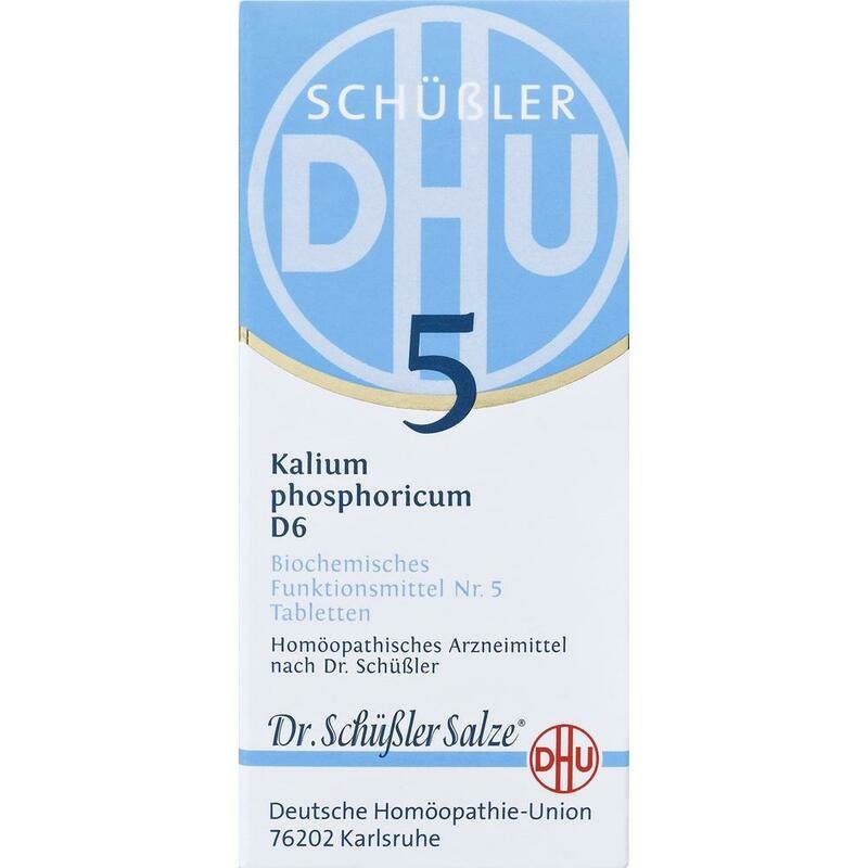 BIOCHEMIE DHU 5 Kalium phosphoricum D 6 Tabletten