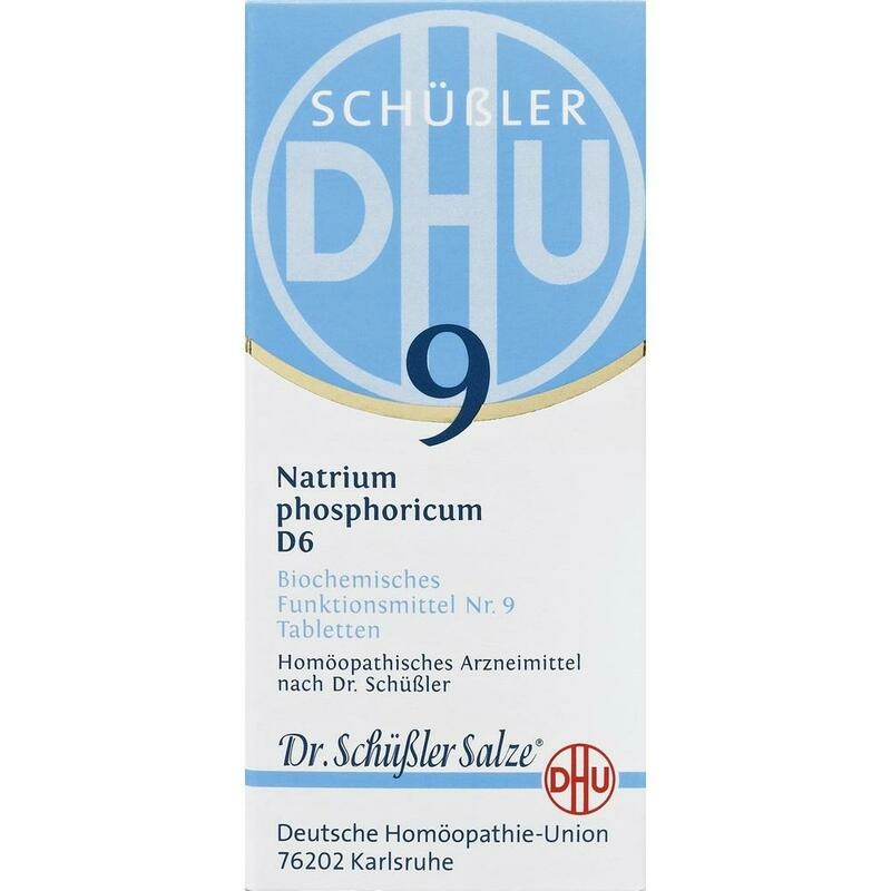 BIOCHEMIE DHU 9 Natrium phosphoricum D 6 Tabletten