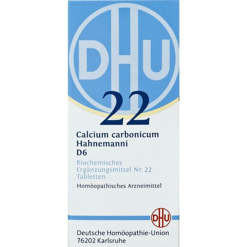 BIOCHEMIE DHU 22 Calcium carbonicum D 6 Tabletten