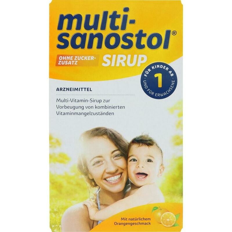MULTI SANOSTOL Sirup ohne Zuckerzusatz