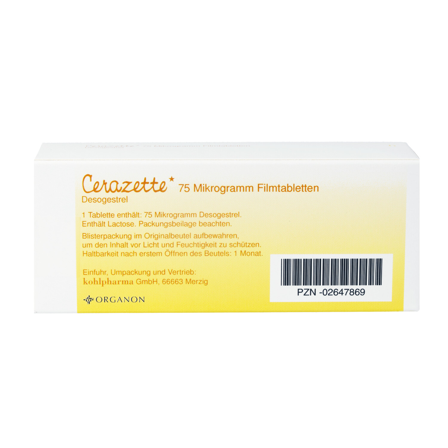 CERAZETTE Filmtabletten