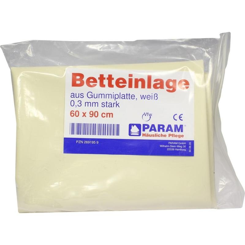 BETTPLATTE 60x90 cm weiß