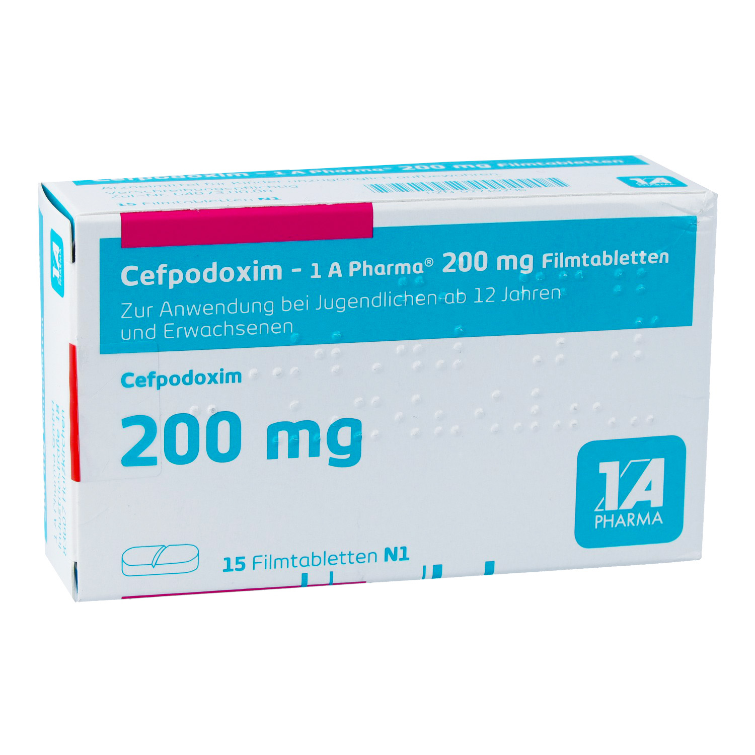 CEFPODOXIM-1A Pharma 200 mg Filmtabletten