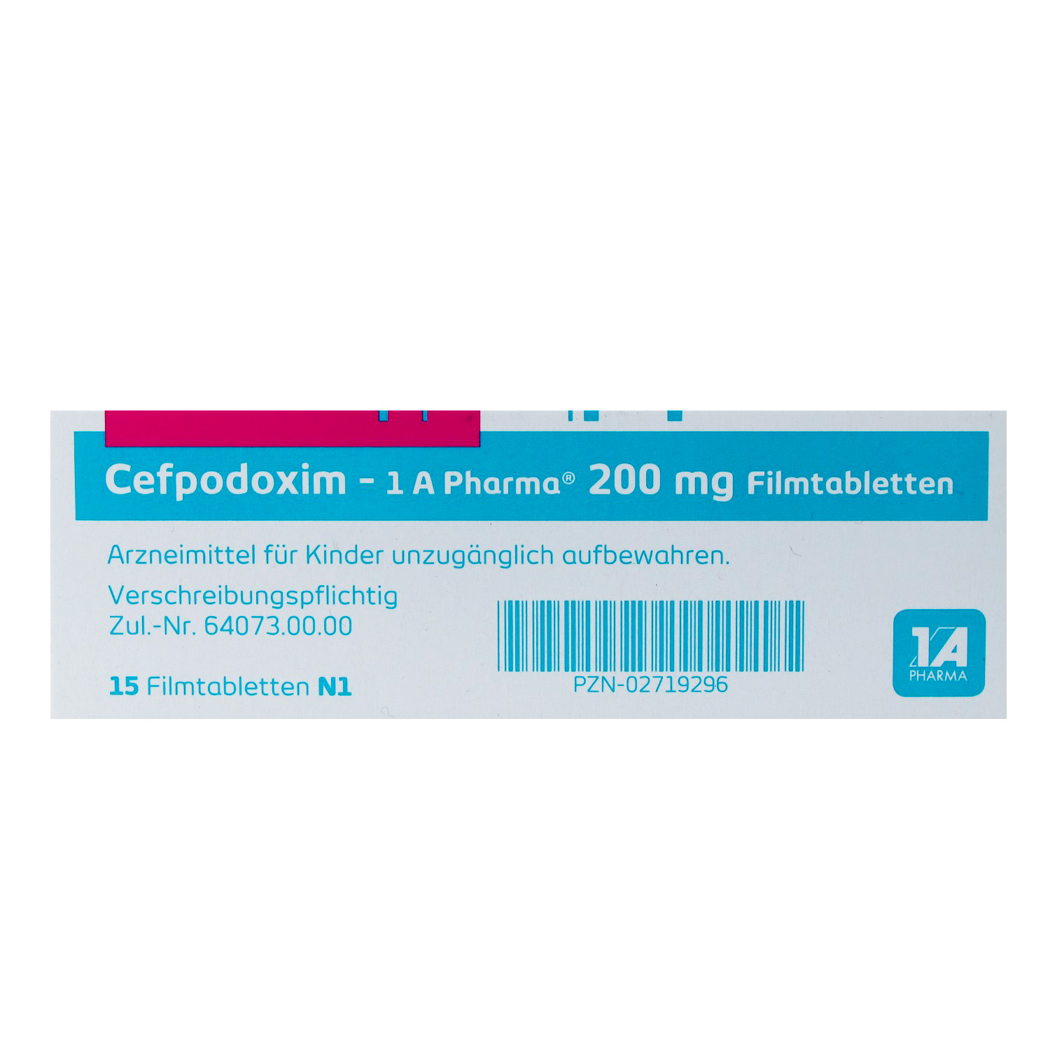 CEFPODOXIM-1A Pharma 200 mg Filmtabletten