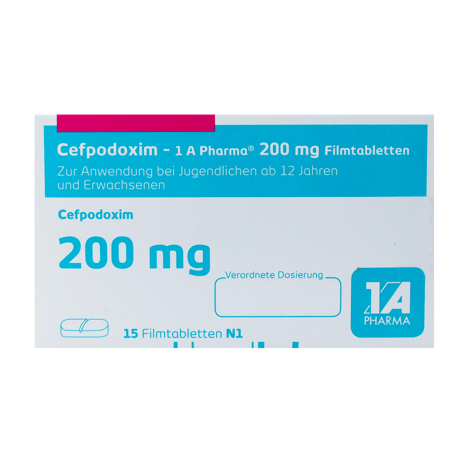 CEFPODOXIM-1A Pharma 200 mg Filmtabletten