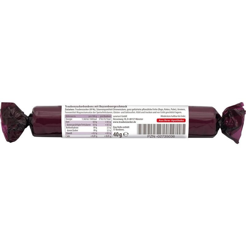 INTACT Traubenzucker Rolle Boysenbeere