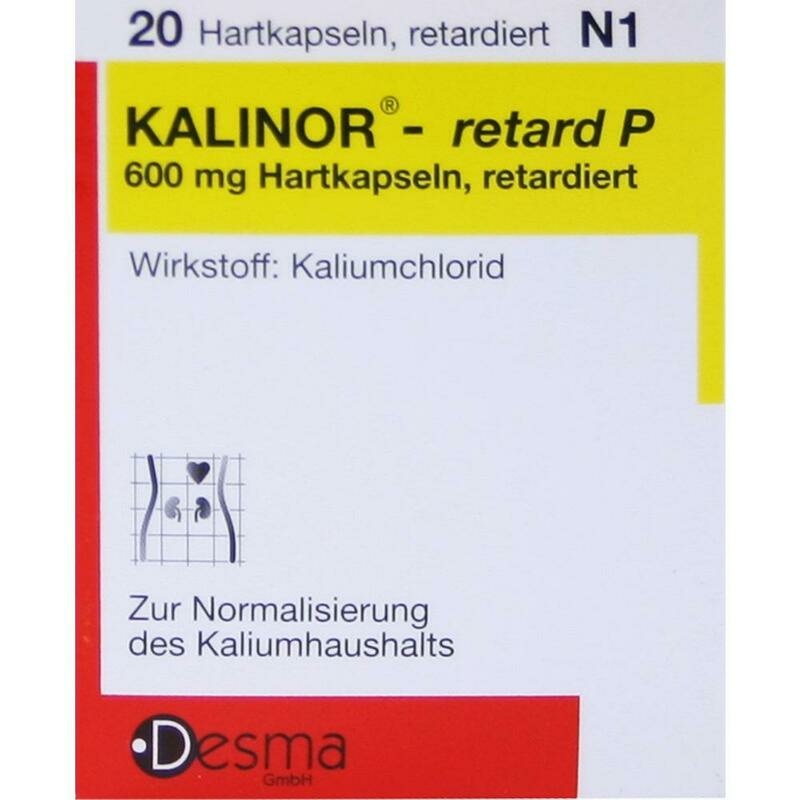 KALINOR retard P 600 mg Hartkapseln