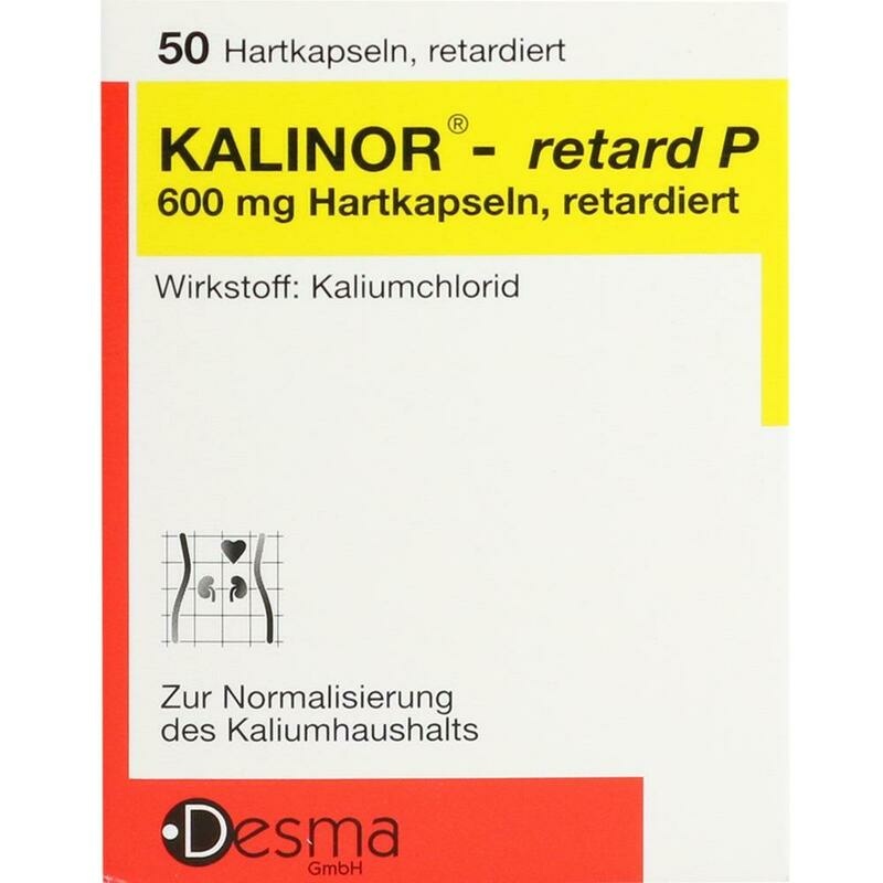 KALINOR retard P 600 mg Hartkapseln