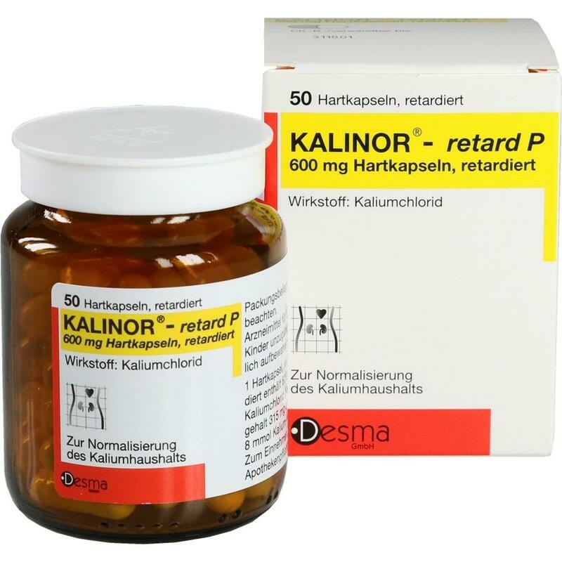 KALINOR retard P 600 mg Hartkapseln