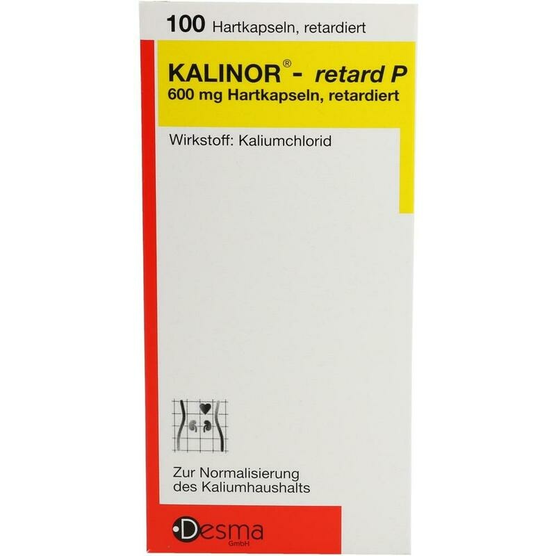 KALINOR retard P 600 mg Hartkapseln