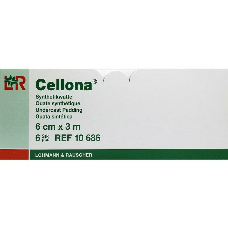CELLONA Synthetikwatte 6 cmx3 m Rolle