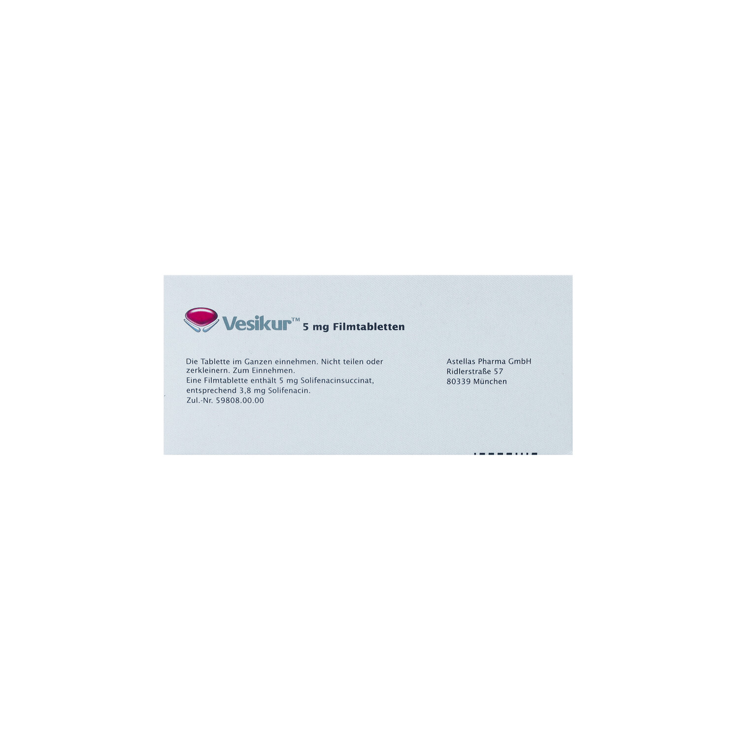 VESIKUR 5 mg Filmtabletten