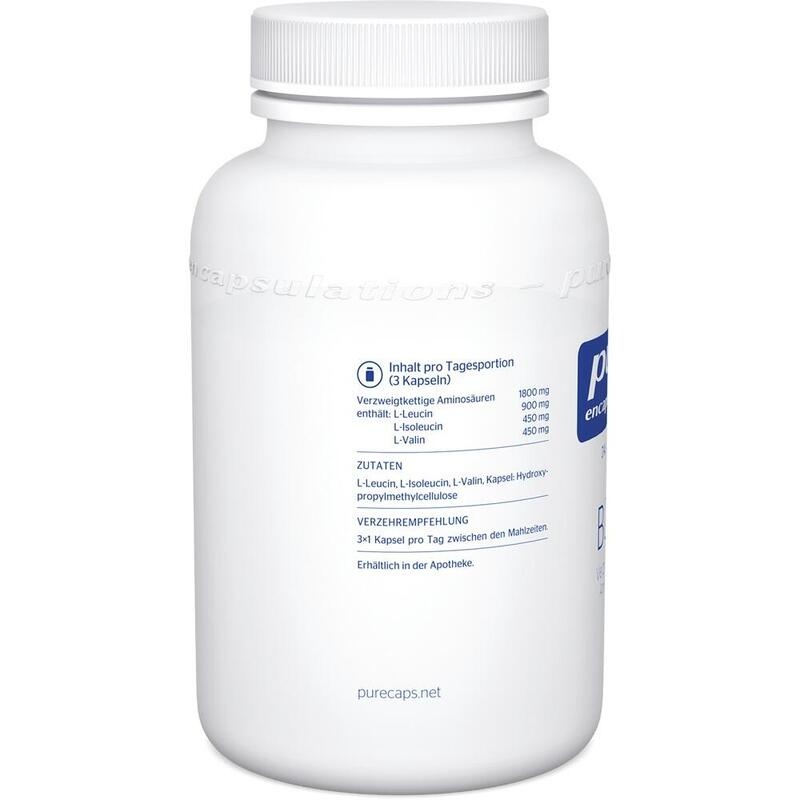 PURE ENCAPSULATIONS BCAA Verzweigtkett.AS Kapseln
