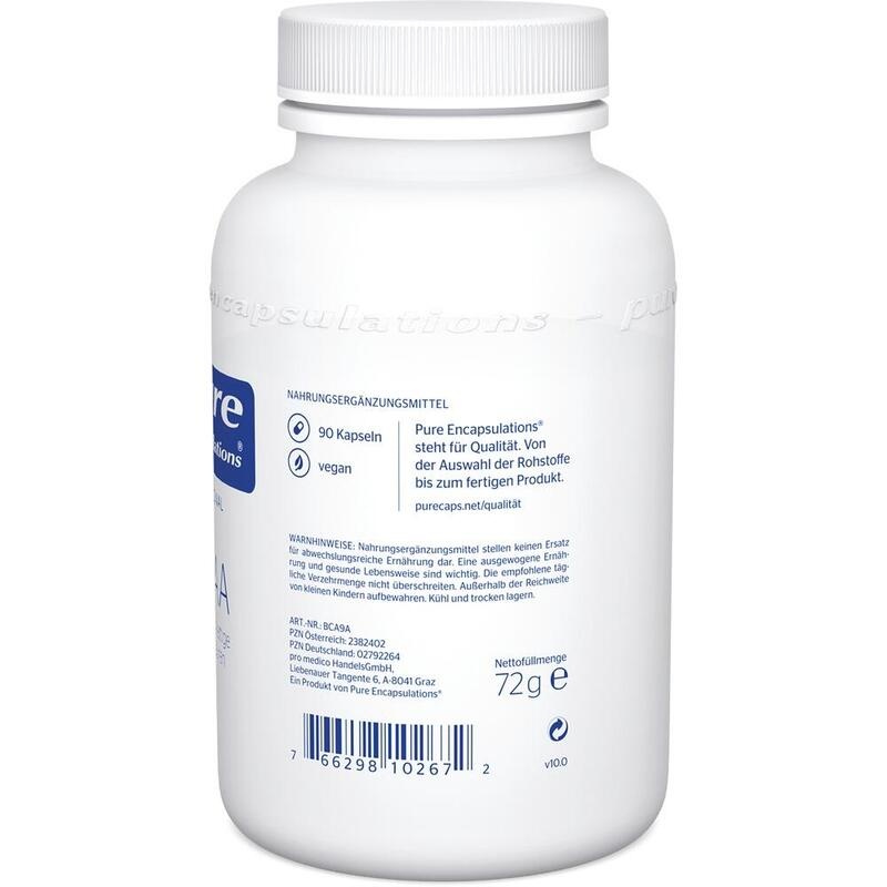 PURE ENCAPSULATIONS BCAA Verzweigtkett.AS Kapseln