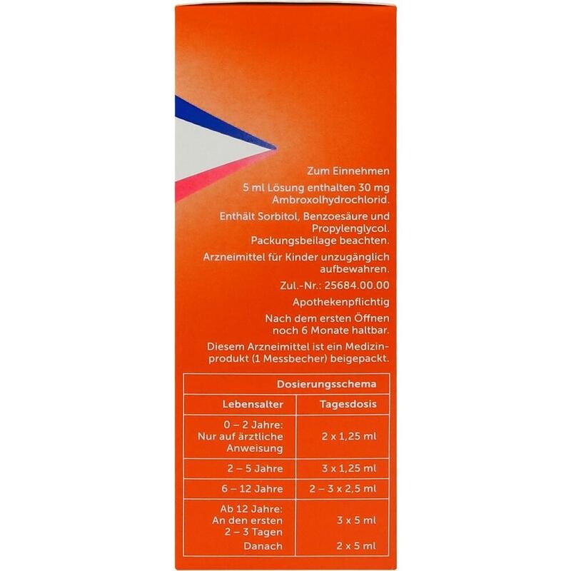 MUCOSOLVAN Kindersaft 30 mg/5 ml