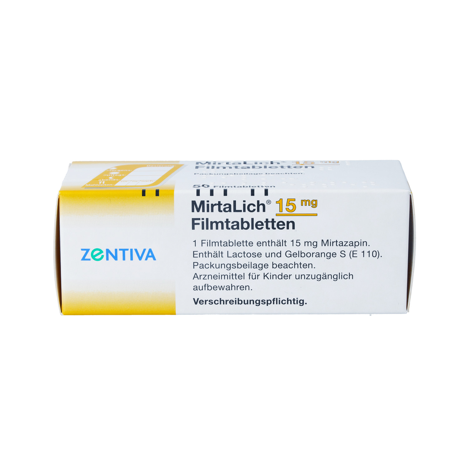 MIRTALICH 15 mg Filmtabletten